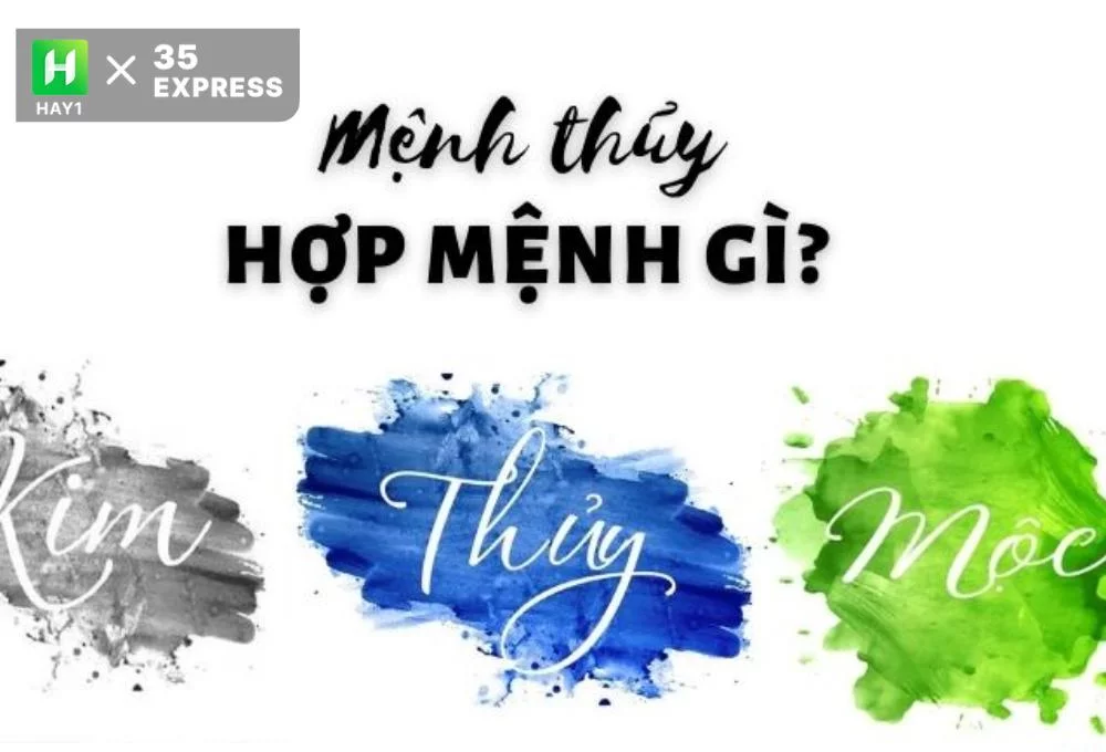 Mệnh Thủy hợp mệnh gì? Khắc mệnh gì?