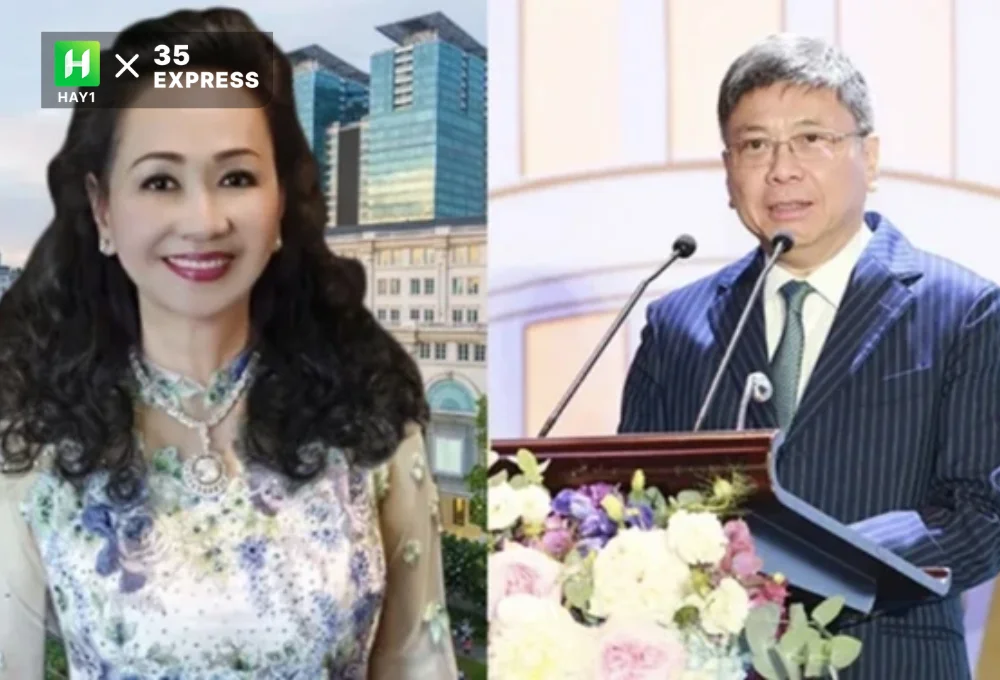 Vợ chồng bà Trương Mỹ Lan và ông Chu Lập Cơ