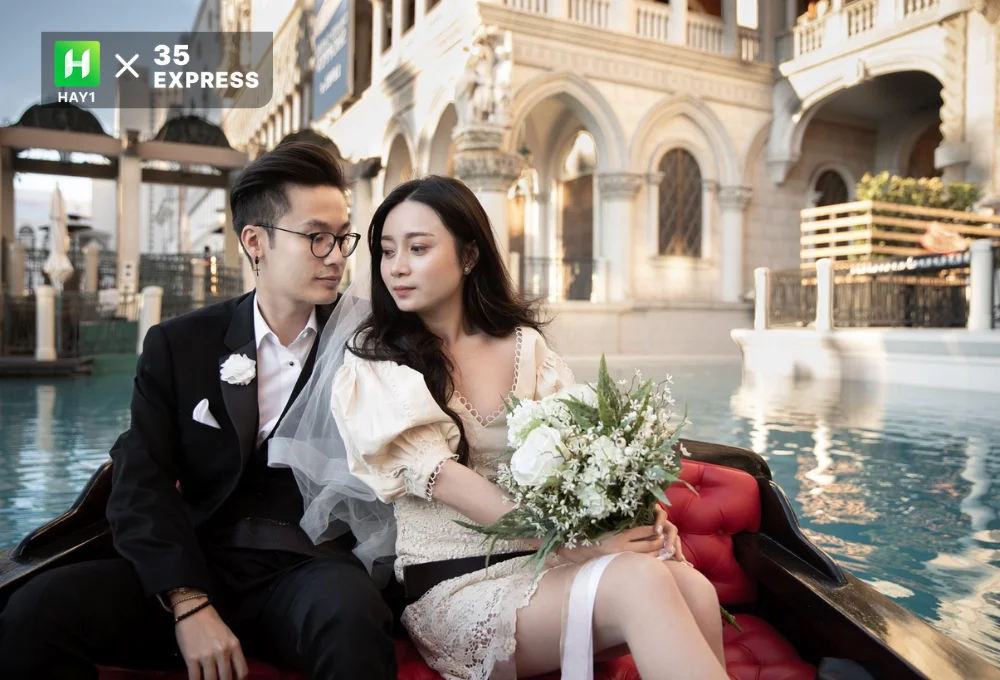 Ảnh cưới của Vlogger Gà Tây Tây