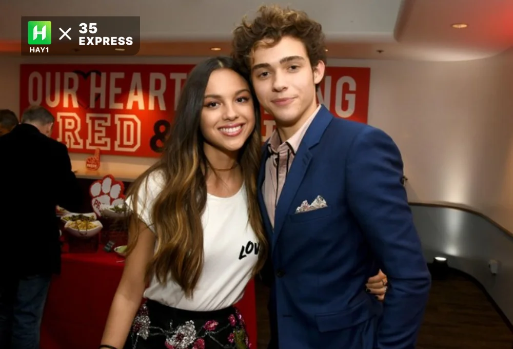 Olivia Rodrigo và Joshua Basett thuở còn mặn nồng
