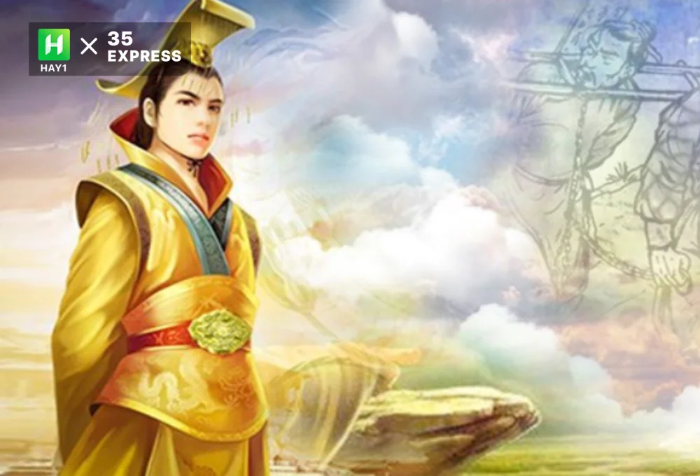 Tranh vẽ chân dung vua Lê Nhân Tông