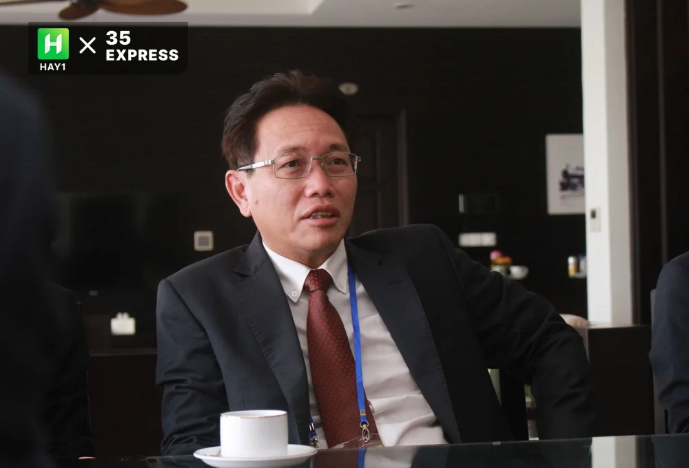 Tổng giám đốc Petrovietnam Nguyễn Vũ Trường Sơn tại buổi làm việc với đại diện Tập đoàn Exxon Mobil (Mỹ)