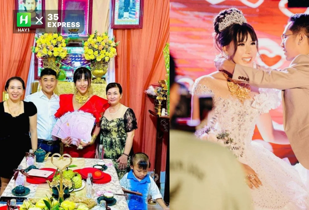 Trúc Ly đã "gây sốt" với đám cưới cực khủng được tổ chức tại quê nhà An Giang
