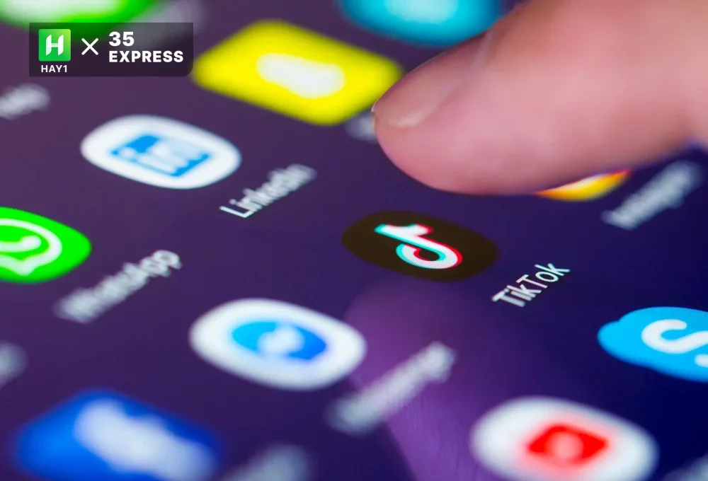 Ứng dụng TikTok hiện đang trở thành xu hướng của giới trẻ trên toàn thế giới