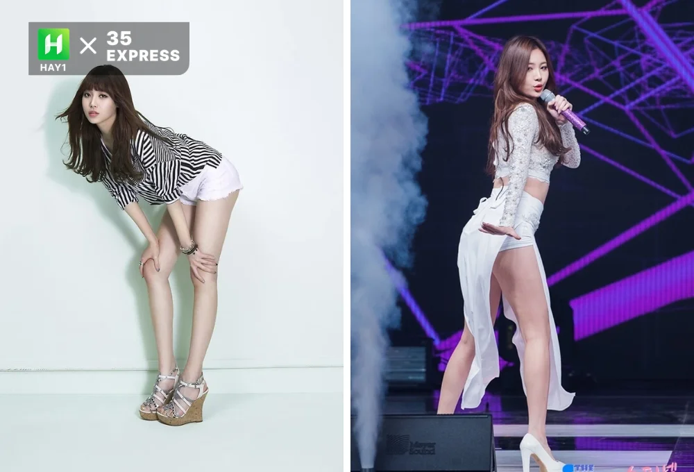Yura được mệnh danh là thần tượng có đôi chân đắt giá nhất Kpop