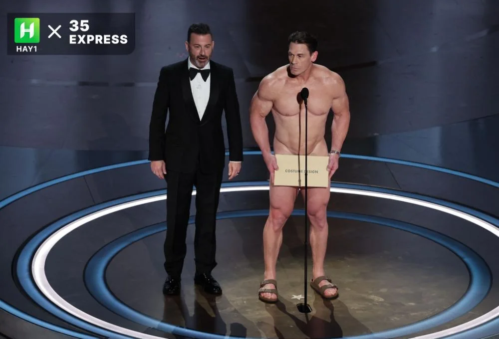 John Cena xuất hiện trên sân khấu Oscar 2024