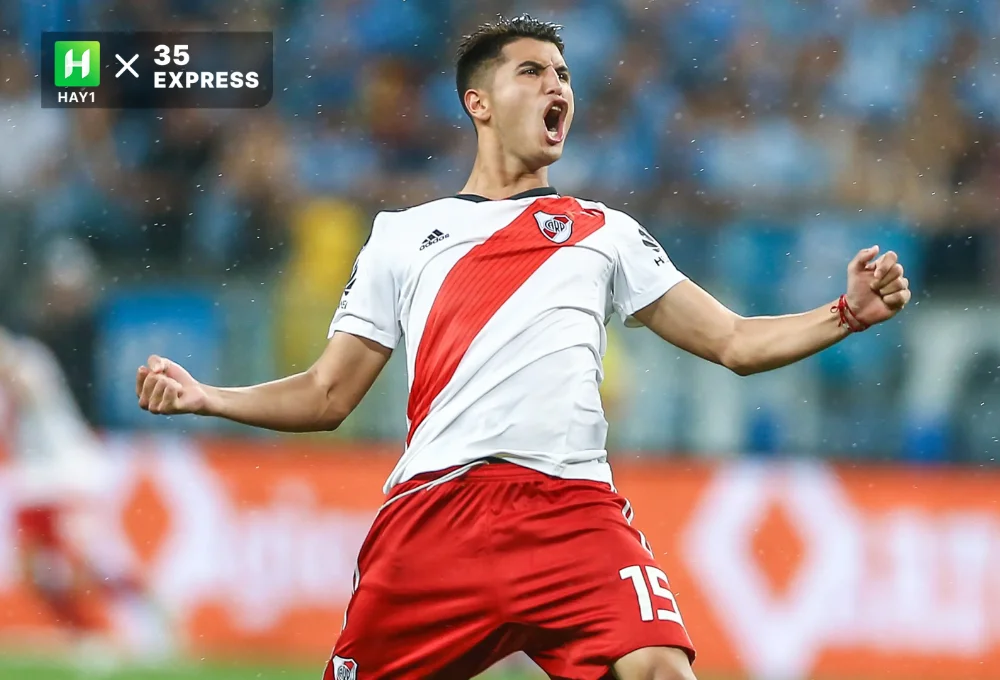 Exequiel Palacios là thành viên của đội tuyển Argentina giành chức vô địch World Cup tại Qatar