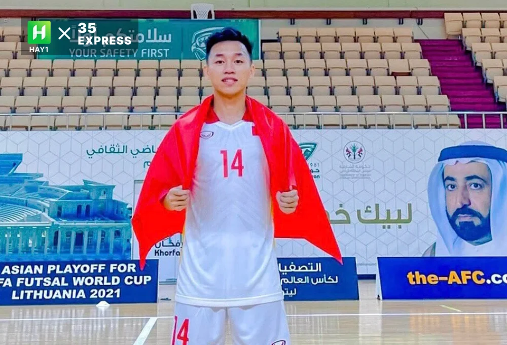 Chỉ sau 2 mùa giải, Hiếu futsal đã có tên trong danh sách đội tuyển Futsal Việt Nam