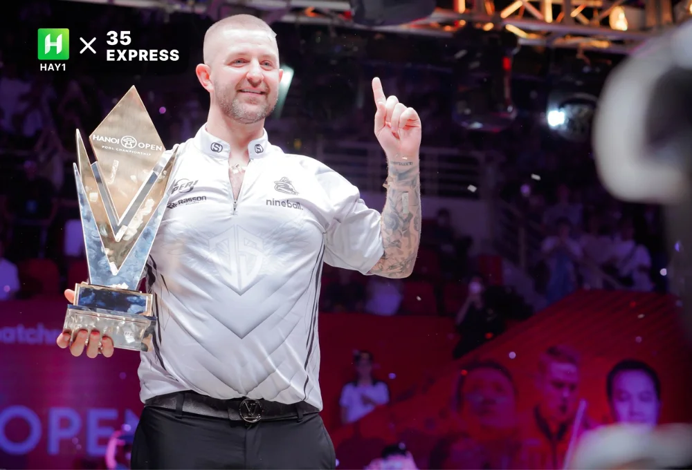 Jayson Shaw là ai Vô địch Hanoi Open Pool Championship 2023