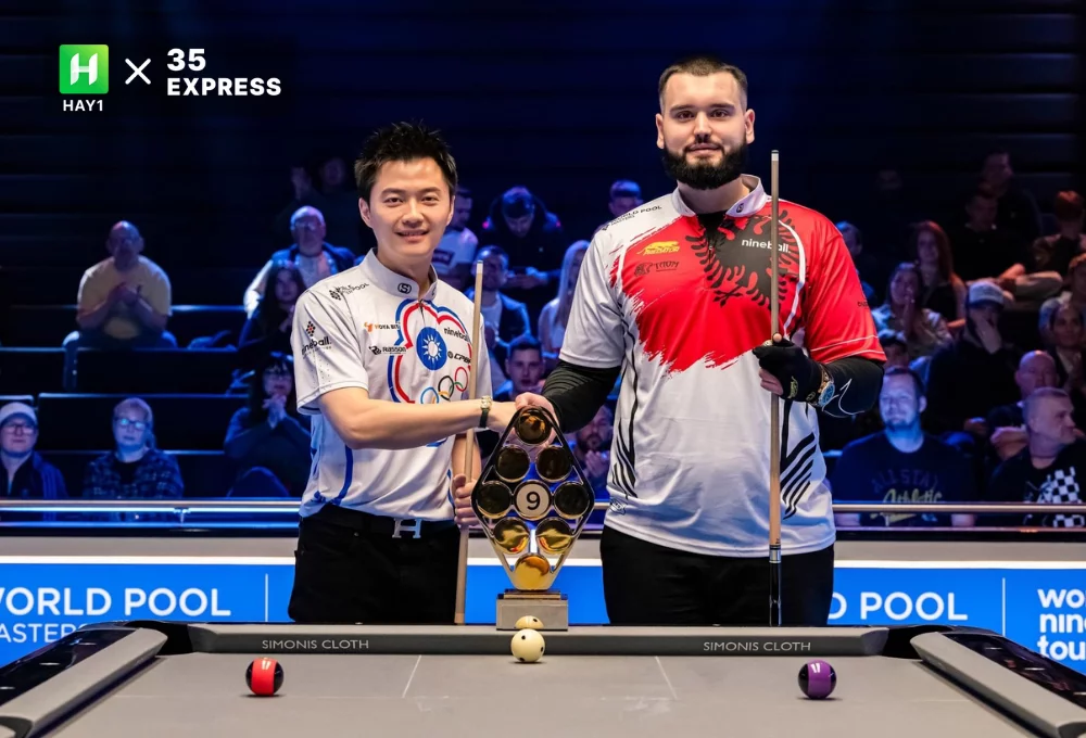Ko Pin Yi và Kaci đã tạo ra trận chung kết World Pool Masters hấp dẫn