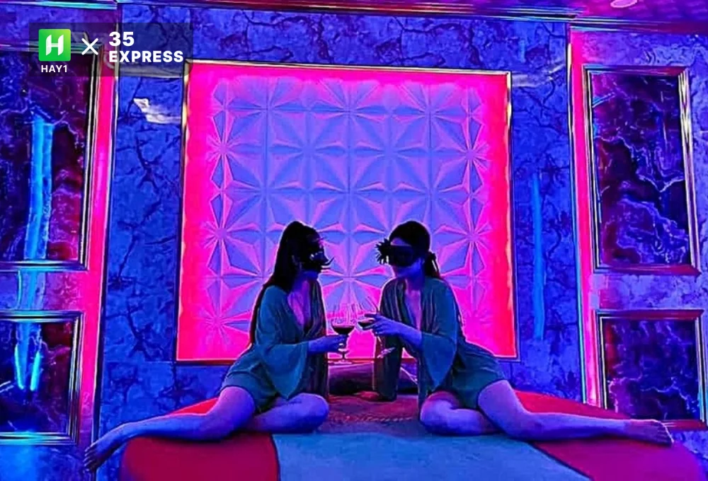 Hình ảnh quảng cáo của cơ sở massage Valentine do Lê Ngô Bích Trâm điều hành