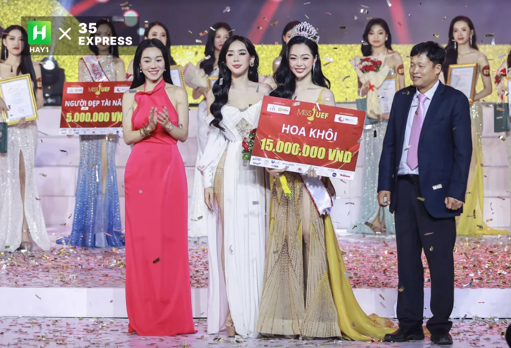 Danh hiệu Hoa khôi UEF 2022 đã thuộc về Lê Phan Ngọc Khánh