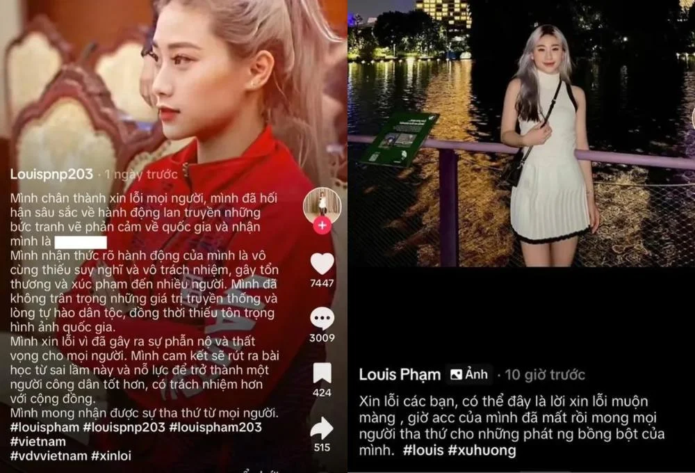 Louis Phạm viết tâm thư xin lỗi sau loạt hành động gây bức xúc