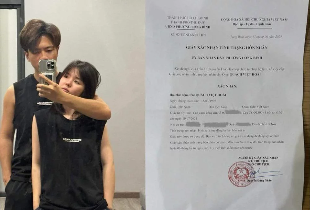 mr vịt có vợ chưa