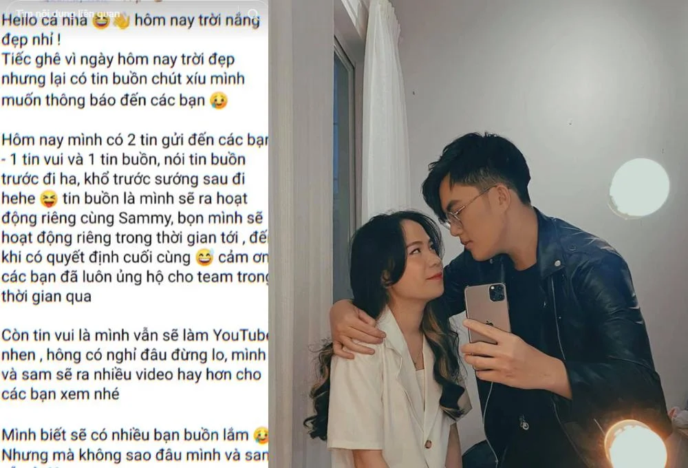 Phong Cận và Sammy Thông Báo Hoạt Động Riêng: Nghi Vấn Rời Hero Team