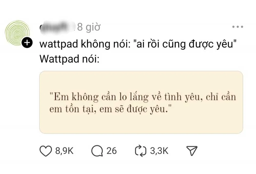 Trend "Wattpad nói" là gì?