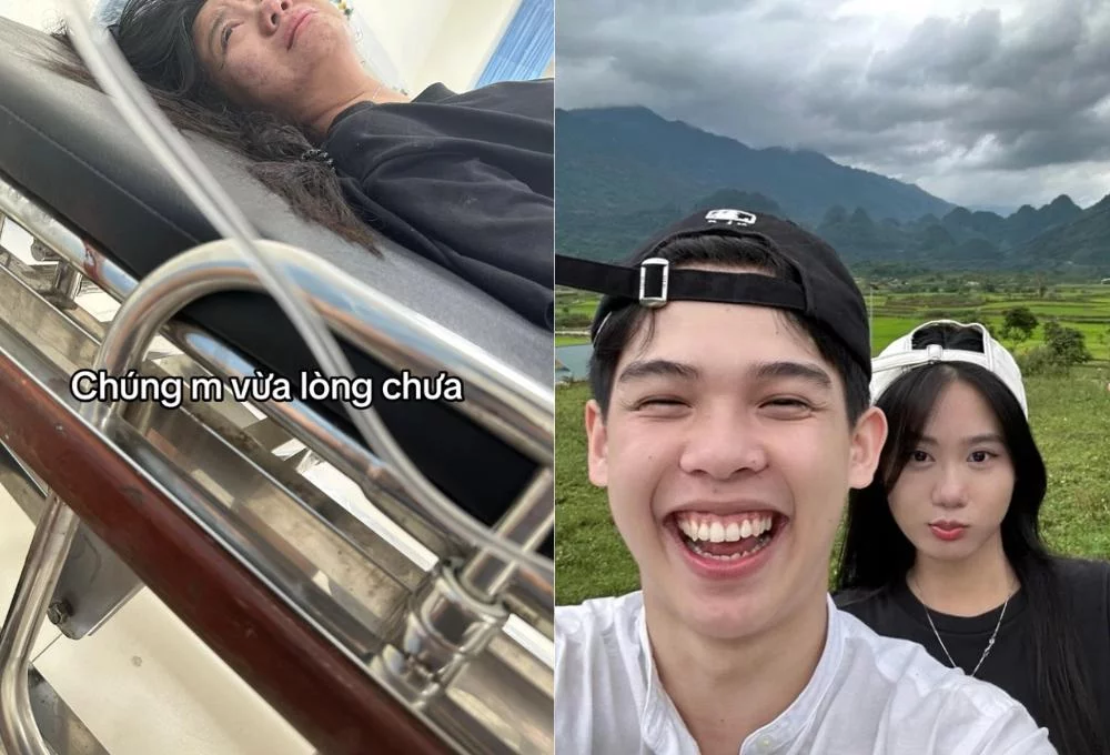 Xuất hiện hình ảnh Phanh nè được đưa vào viện cấp cứu