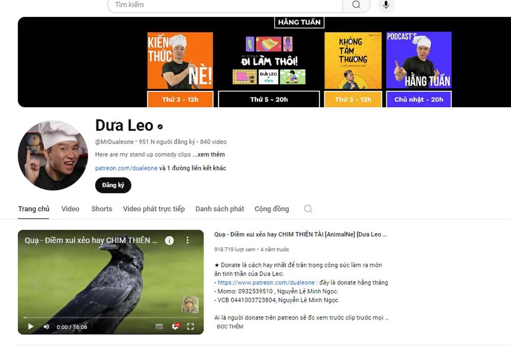 Dưa Leo là ai?