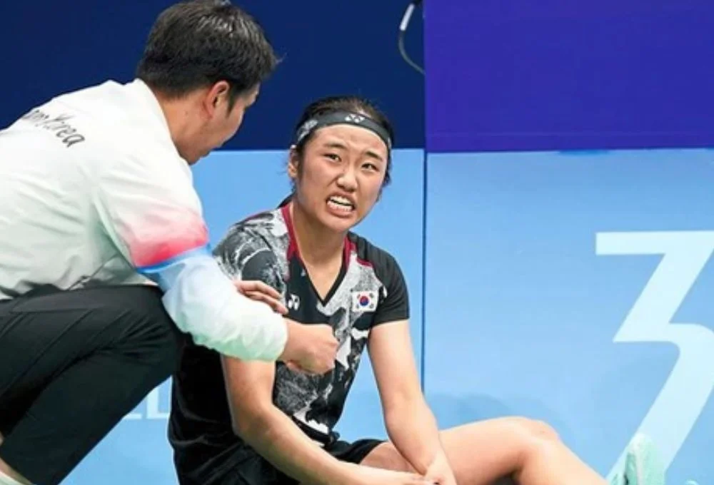Tay vợt An Se-young bất ngờ giận dỗi sau khi giành HCV