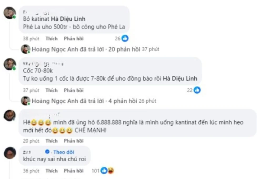 Katinat nhận 'mưa' chỉ trích vì kế hoạch từ thiện ủng hộ miền Bắc
