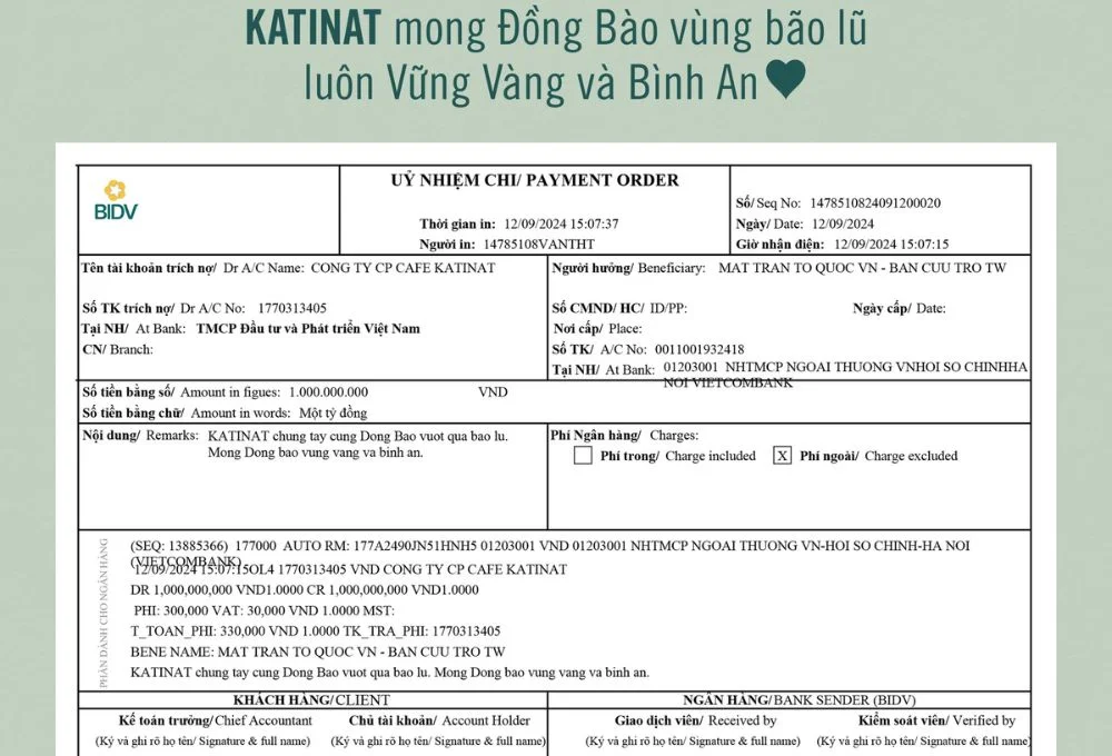 Katinat nhận 'mưa' chỉ trích vì kế hoạch từ thiện ủng hộ miền Bắc