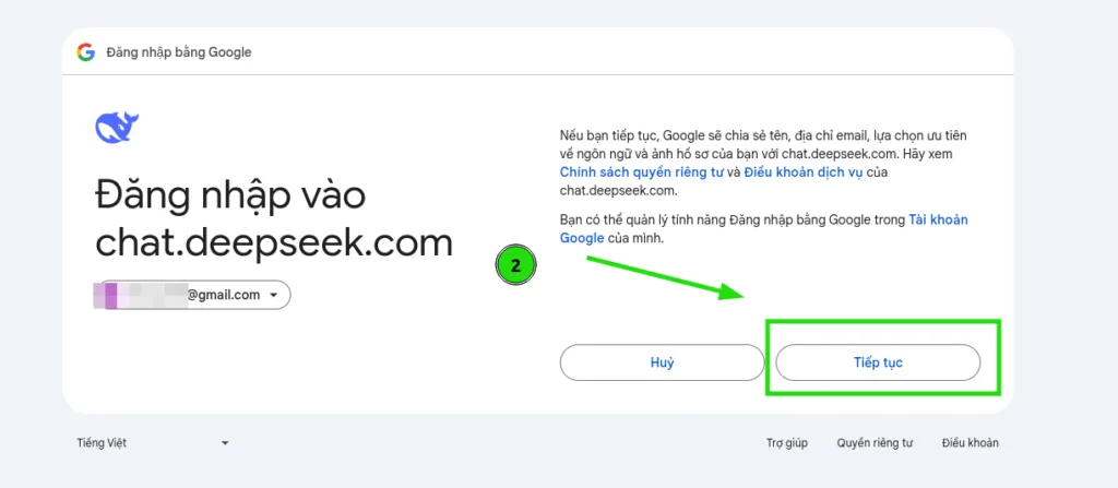 Cách đăng ký DeepSeek