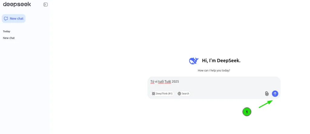 sử dụng DeepSeek