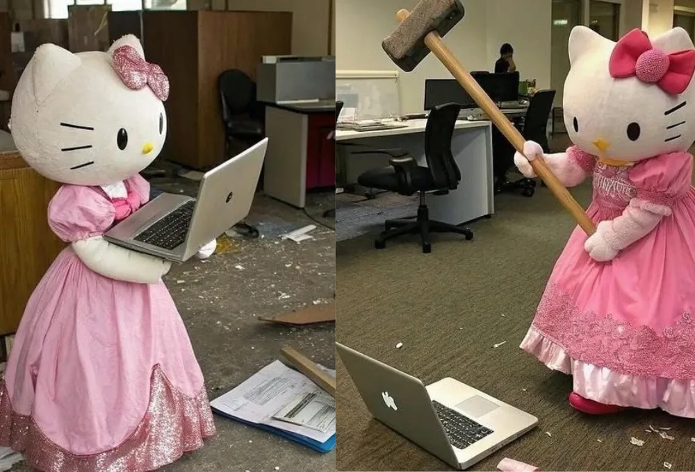 tổng hợp meme mèo hello được ưa chuộng