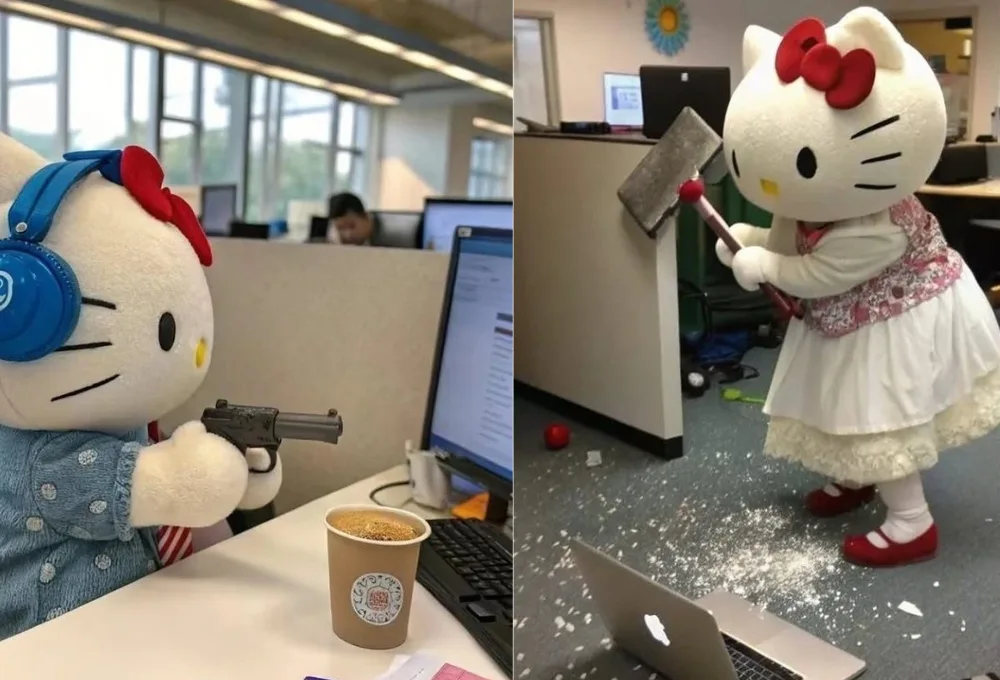 meme Hello Kitty