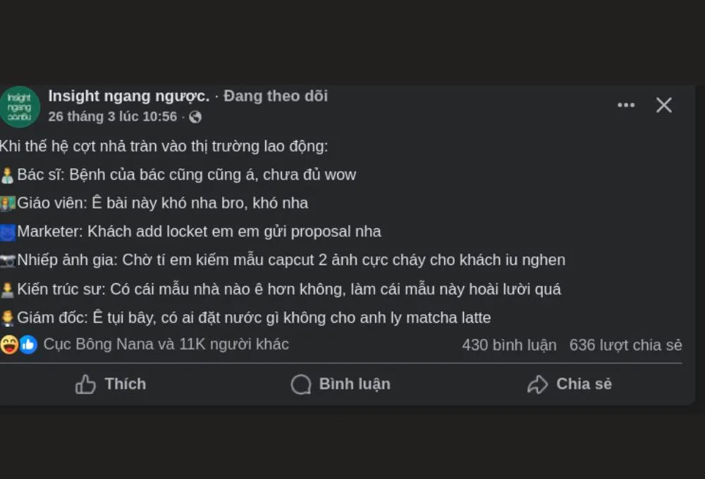 Ý nghĩa trend “thế hệ cợt nhả” gia nhập thị trường lao động