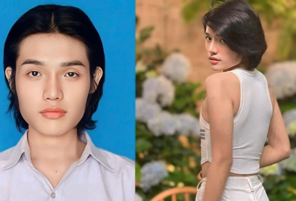 em gái chuyển giới của ngân 98