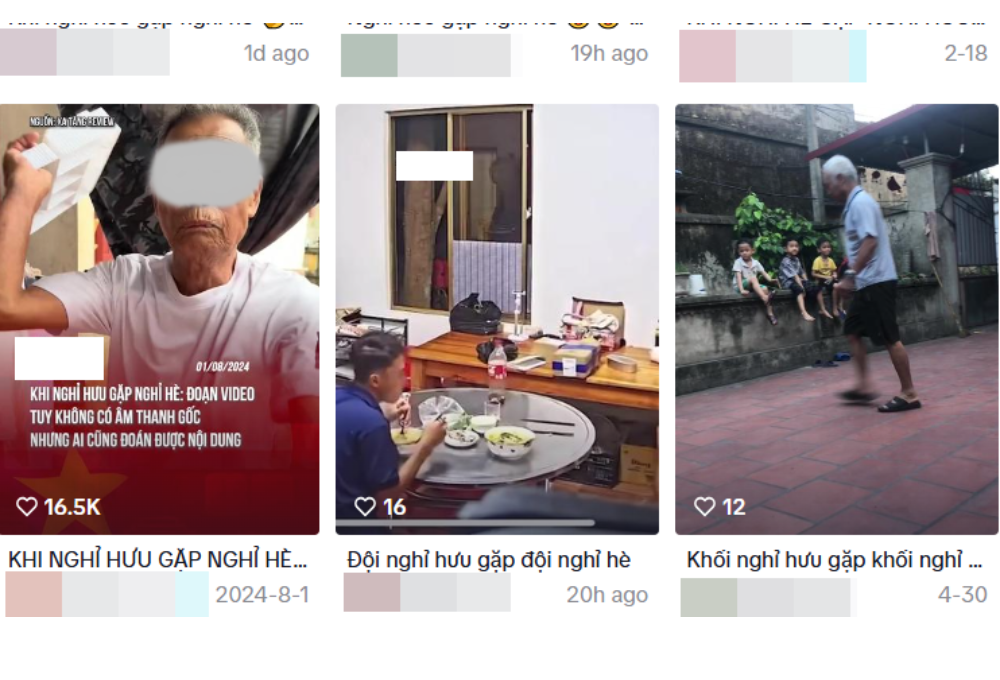 Lưu ý khi sử dụng "khối nghỉ hè", "khối nghỉ hưu", "khối phụ huynh"