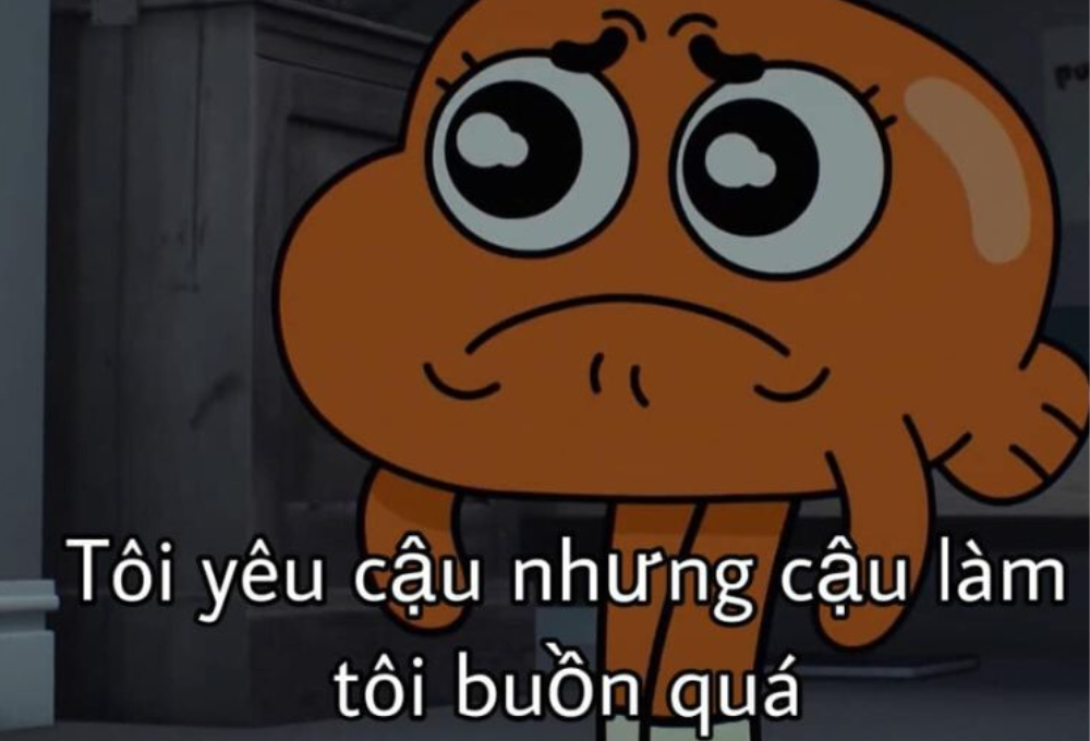 Tổng hợp các meme thất tình tâm trạng hài hước