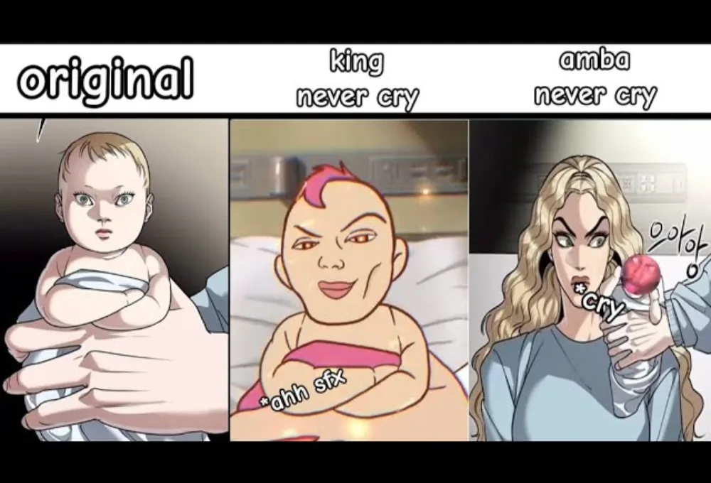 Tổng hợp các Queen never cry meme
