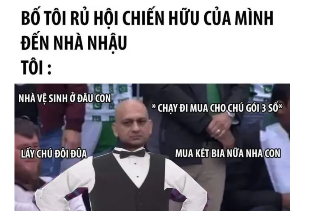 Tổng hợp meme chống nạnh độc đáo hài hước