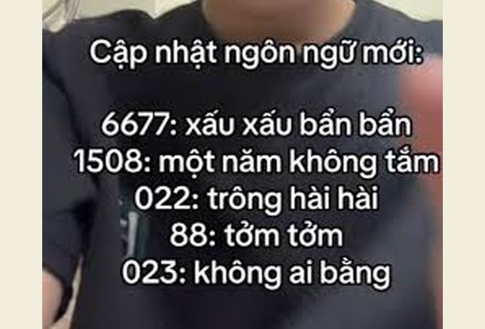 Vì sao giới trẻ thích dùng số để chơi chữ?