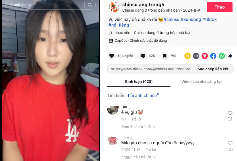 Lùm xùm bạo lực học đường của Chinsu: Cộng đồng mạng chia rẽ, hashtag bùng nổ
